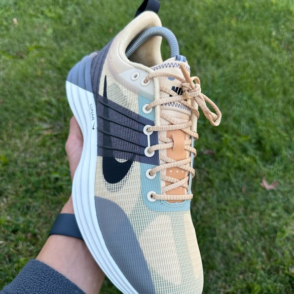 Men’s running shoes Nike Lunar Roam Sesame size 9 us brand new original - Picture 2 of 7